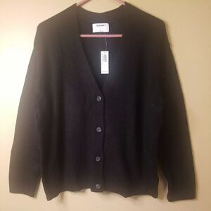 Old Navy cardigan black size large